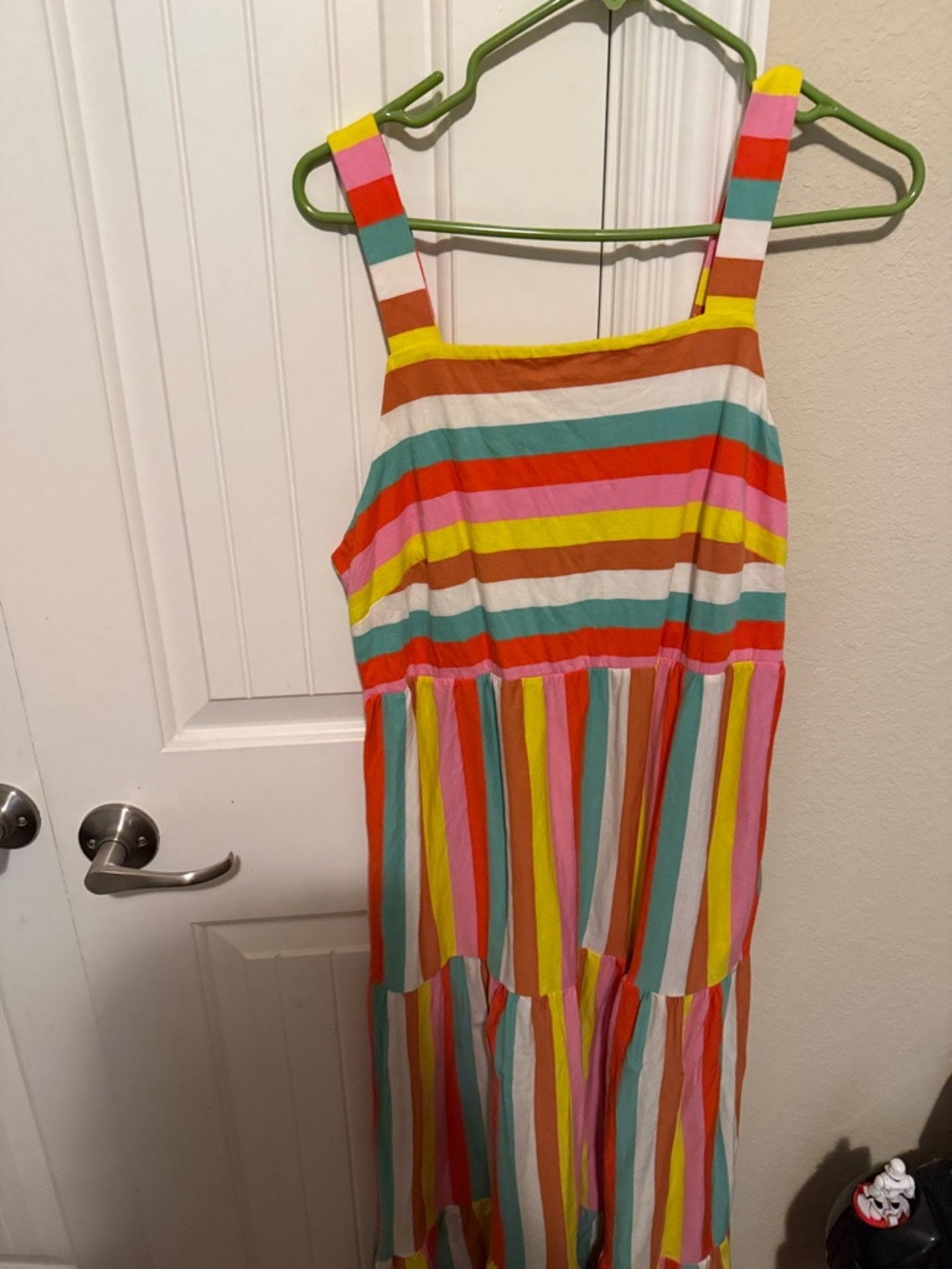 Bright Multicolor Striped Sundress